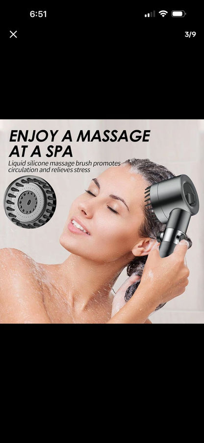 Ducha de mano con 3 ajustes